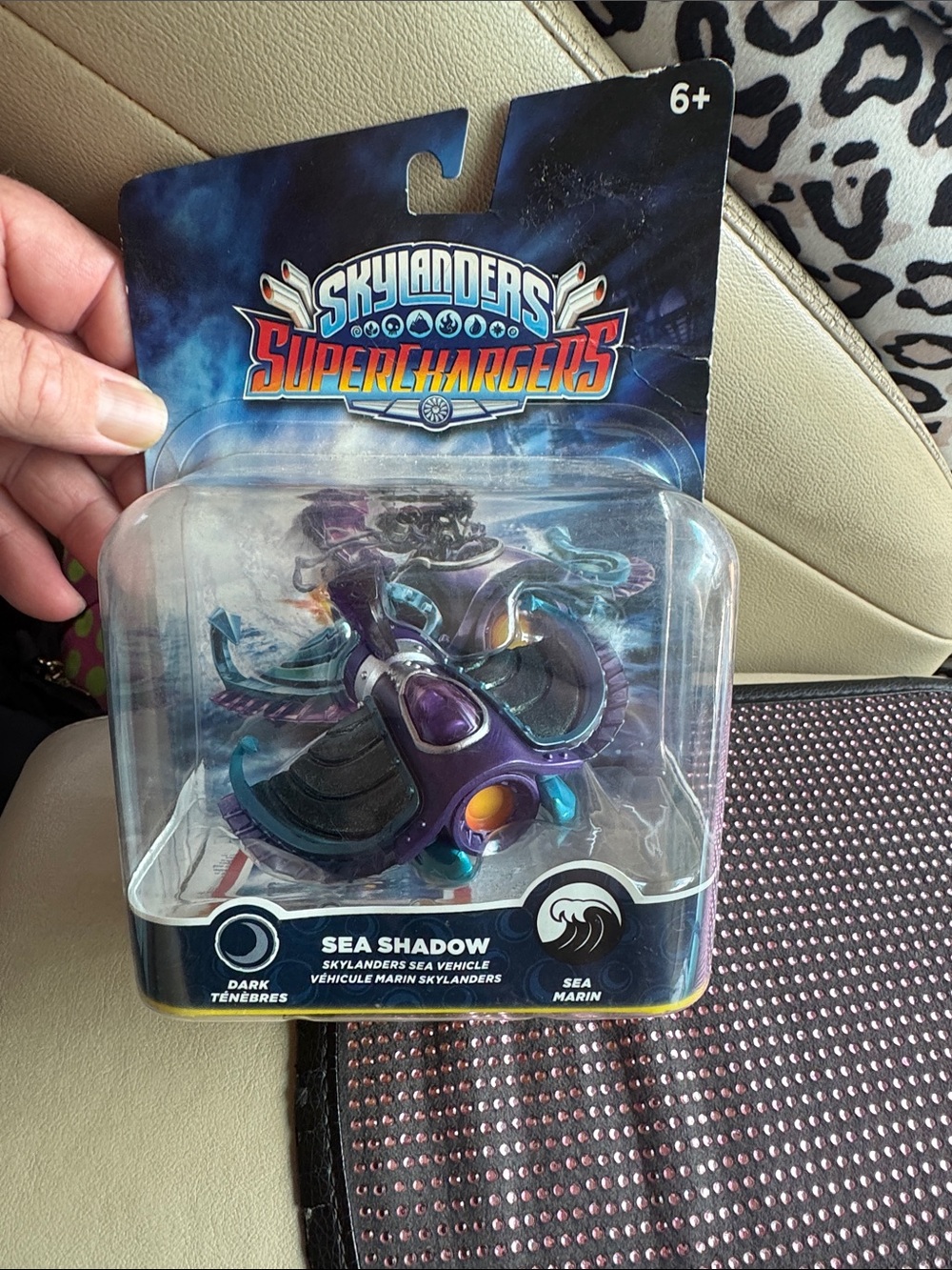 SuperChargers Sea Shadow Sea Vehicle - Purple Kids Toy (NEW)